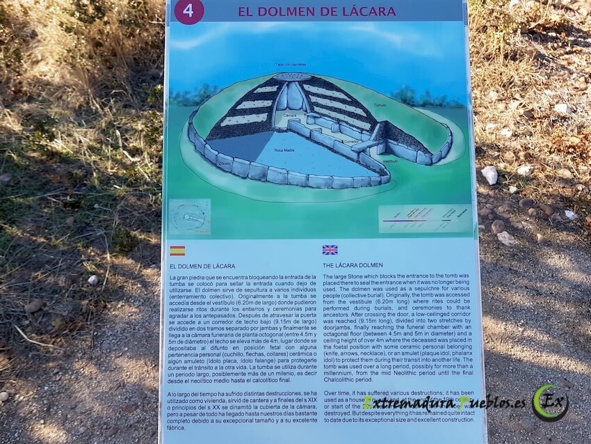 Ver Información Dolmen de Lácara